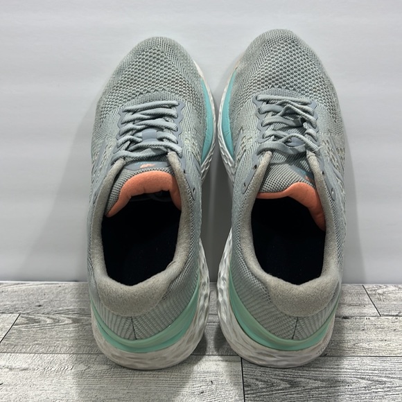 New Balance Fresh Foam 880 V10 Grey/Blue Running Lace Up Sneakers Athletic - Picture 6 of 12